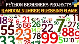 Random Number Guessing Game | Python Beginners Project | 2020
