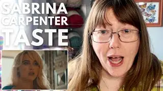 I was so not expecting this! Vocal Coach Reacts to Sabrina Carpenter ' Taste'