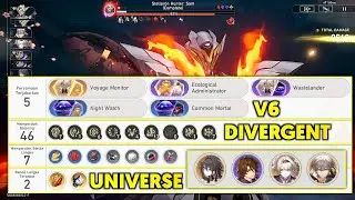 Divergent Universe V6 - Ruan Mei, Gallagher, Firefly, MC Harmony | Build & Team | Honkai: Star Rail