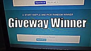 Giveaway Winner!!!
