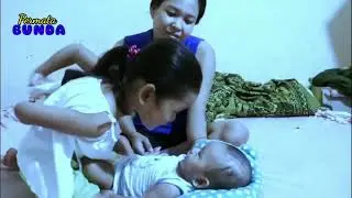 Ibu Muda Menyusui Bayi || adik kecil nenen kaka pengen ikutan