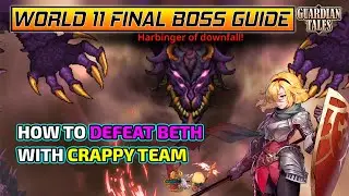 Beth Boss Fight All 3 Phase Made Easy | Guardian Tales