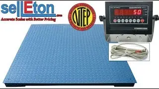 Optima Scale OP-916 NTEP Floor Scale ( Legal for trade ) by sellEton