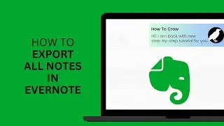 How to Export All Notes in Evernote | Evernote Export All Notes