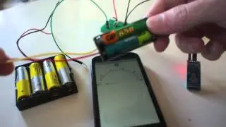 Мое приложение, сделанное в App inventor 2 для измерения напряжения  при помощи ардуино.