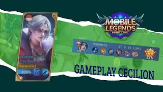 MANIAC??!! BEST GAMEPLAY CECILION!!! | MOBILE LEGEND : BANG BANG INDONESIA