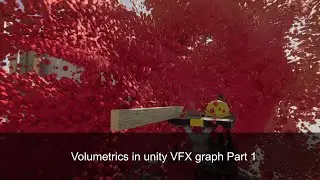 Volumetrics in unity VFX graph E01