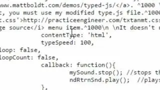 Javascript Typewriter Effect