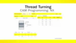 CAM Programming Tip: Thread Turning Sandvik Coromant