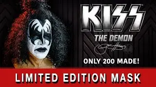 Authentic Limited Edition KISS Gene Simmons Demon Mask