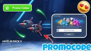 JAVELIN RACK 8 PROMOCODE😍|JAVELIN RACK|MECH ARENA