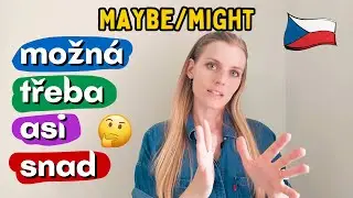 🤷🏼‍♀️ How to Say 'Maybe' in Czech