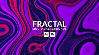 Fractal Liquid Background After Effects Tutorial