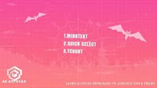 3 Most Unique Time Saving commands in AutoCAD
