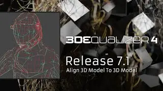3DEqualizer4 [featurette] - Release 7.1, Align 3D Model to 3D Model