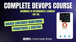 Day-56 | Monitor Docker Containers with Prometheus & Grafana | Full Hands-On Setup for Beginners