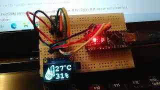 thermometer and hygrometer with GY-21 on OLED display (3)