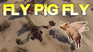 Crossout: FLY PIG FLY [reaper copter]