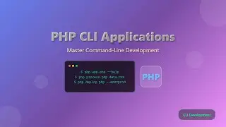 PHP CLI: Build Command-Line Applications for Beginners