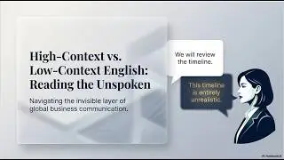 Why You’re Misunderstanding Your Boss: High vs. Low Context English 🌍🤔