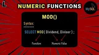 Numeric Functions in SQL | MOD Function | SQL Series: #22