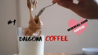 How to make Dalgona Coffee . 분노의 다이어트 달고나커피, 오조오억번 저은 듯. Frothy Coffee