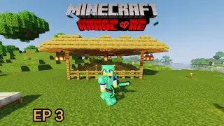 Finally I have covered myself into Diamond armour in MINECRAFT HARDCORE #Ep3