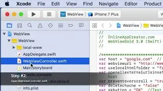 How to: Your own WebView app on iPhone XS and iPhone XS Max