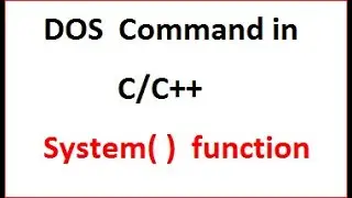 How to use DOS command in C/C++ program using system function - Code Ambition