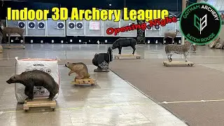 Indoor 3D Archery at Gotham Archery in Baton Rouge