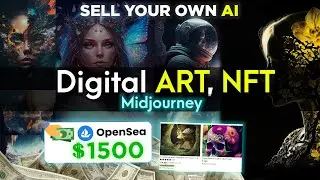 Make 1500$ by selling your own AI-generated NFT and Digital Art in OpenSea : A Step by Step guide