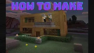 HOW TO MAKE SMALL MANSION IN MINECRAFT | BUILD II