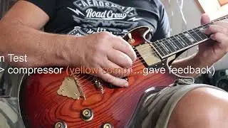 Shin Ei Wah from 76 + PRS Tremonti SE vs Ibanez AR 720....soundcheck