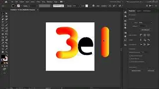 3D text In Adope illustration. Using Blend Tool & Roughen Tool.