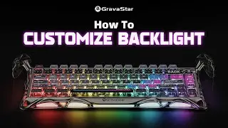 Tutorial | How to Customize RGB Backlight of GravaStar Mercury Keyboard | For K1 Pro/K1/K1 Lite
