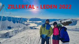 Zillertal leden 2022 - Vali, Jitka, Kamil