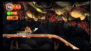 Donkey Kong Country Returns - 1-6 Crazy Cart