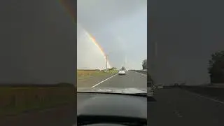 Rainbow #rainbow #rain #newzealandnature #newzealand #auckland #colours #nature