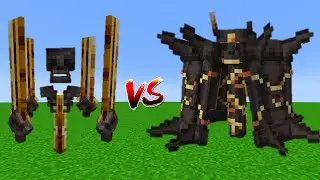 Ignited Berserker(L_ender's Cataclysm new mobs) Vs Ignited Revanant - Minecraft Mob Battle