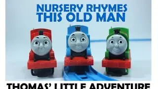 Thomas Train Adventure | This Old Man | Nursery Rhymes | Percy Jame Thomas Train