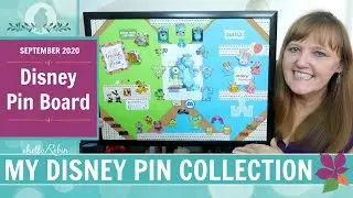 My Disney Pin Collection | September 2020 Disney Pin Board