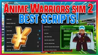 [UPD] Anime Warriors Simulator 2 Script GUI Hack | Auto Farm + Open Eggs | *PASTEBIN 2023*