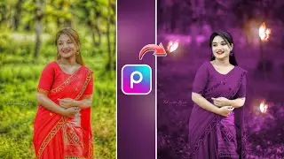 PicsArt background colour change new trick | picsart background change | butterfly photo editing