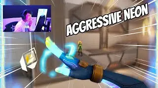 Outplaying Radiant Streamers With Neon Movement