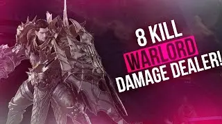 ⚔️ 8 KILL DAMAGE DEALER WARLORD(GunLancer) - LOST ARK RONIN