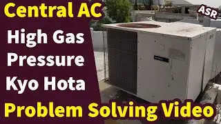 AC High pressure why going how many reason gas pressure increase how control ac gas pressure learn