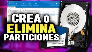 Como crear particiones de disco duro y SSD en Windows 10/11/7 Y 8|2024-2025-2026