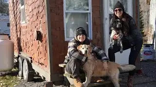 2 girls, 2 dogs, and a TINY HOUSE