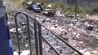 VIAJE EN CABINA LOCOMOTORA--FERROCARRIL BELGRANO--VIAJE AL MÁS ALLÁ -  MÁQUINA F612 DEL BELGRANO SUR