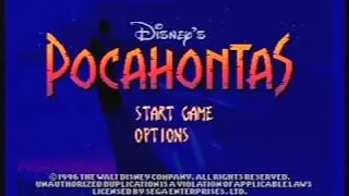 [Megadrive] Introduction du jeu 